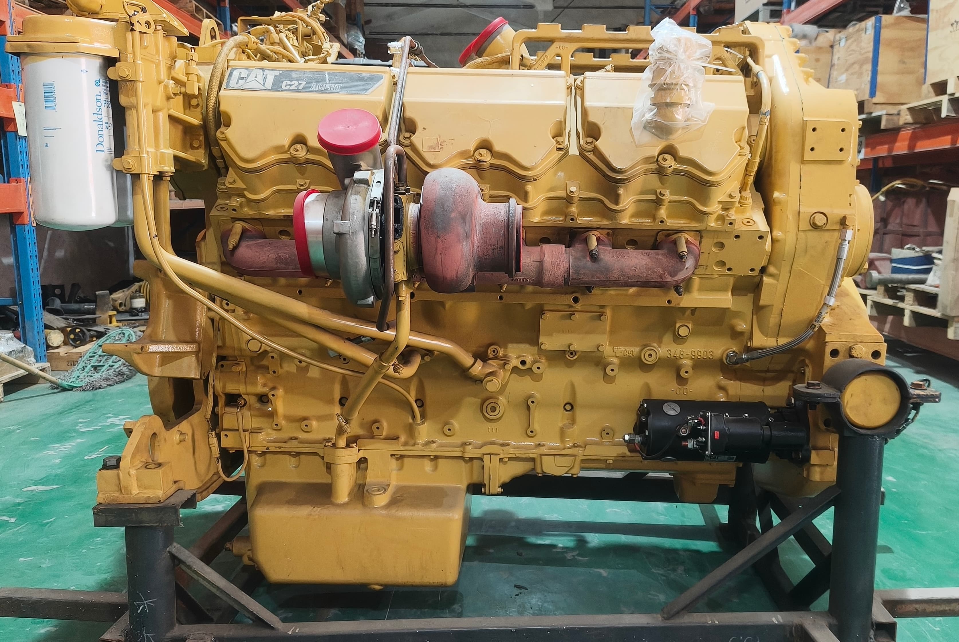 Caterpillar C27 engine assembly, complete (Engine AR-Complete)